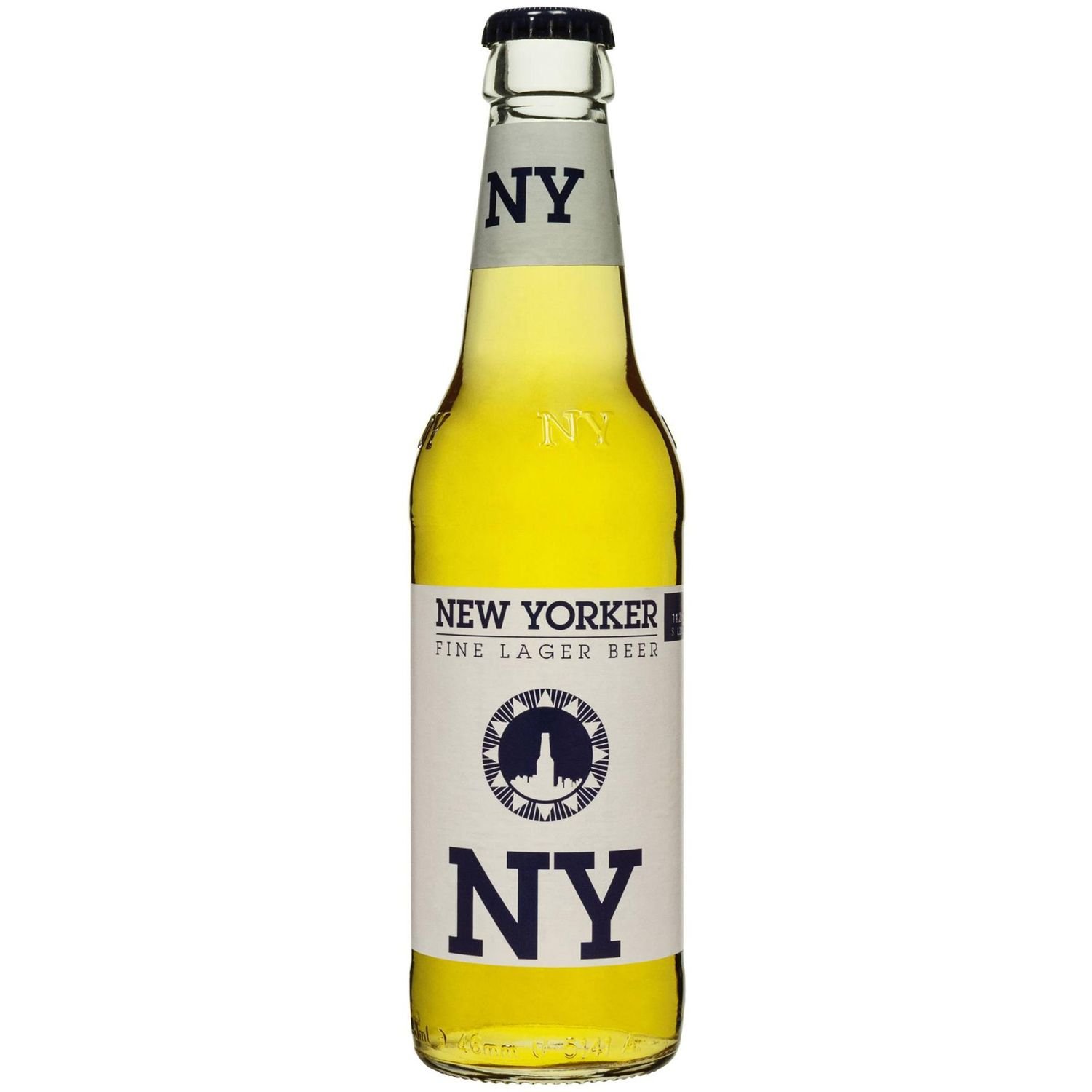 Пиво New Yorker Lager світле, 4,5%, 0,33 л (838901) - фото 1