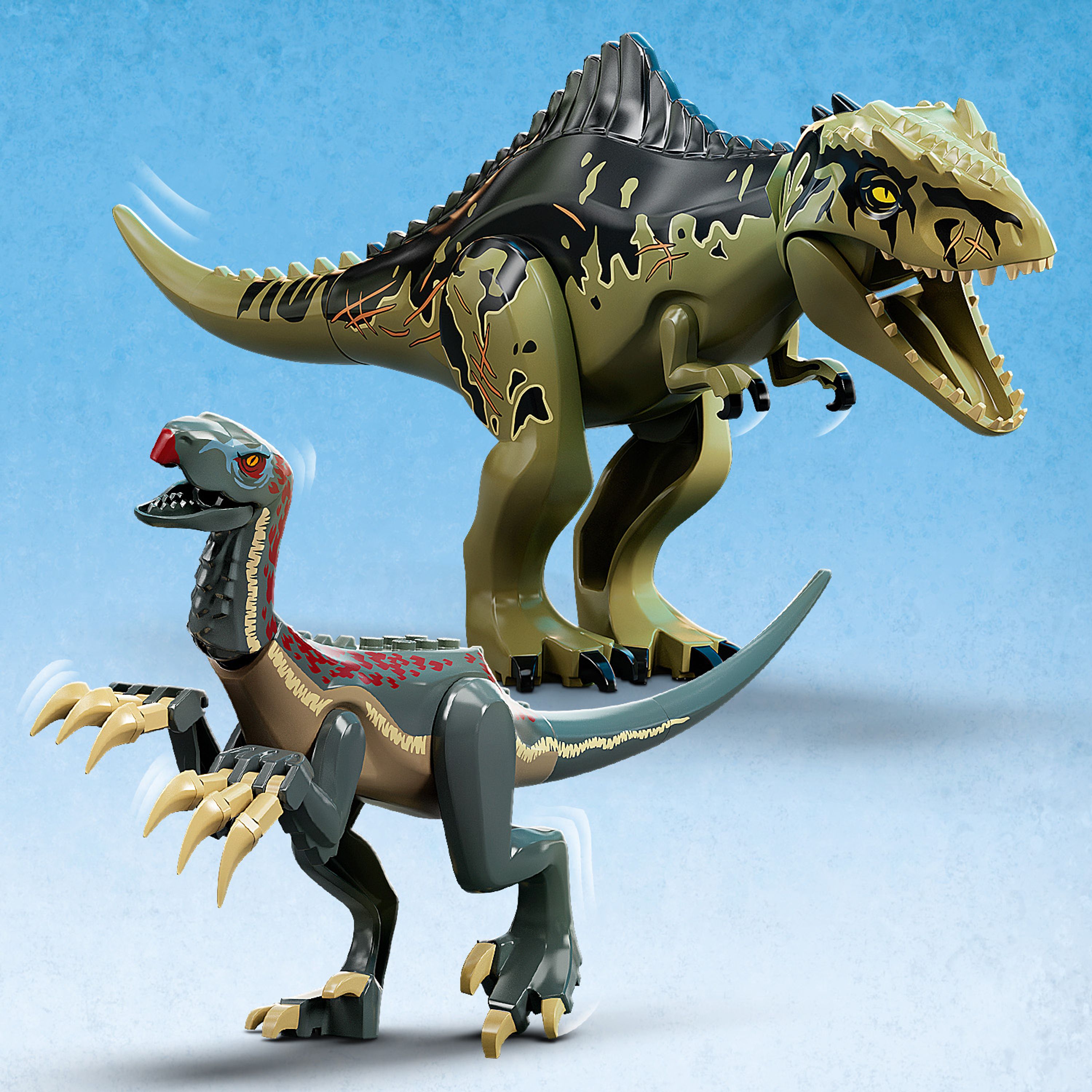 Конструктор LEGO Jurassic World Атака гиганотозавра и теризинозавра, 810 деталей (76949) - фото 6