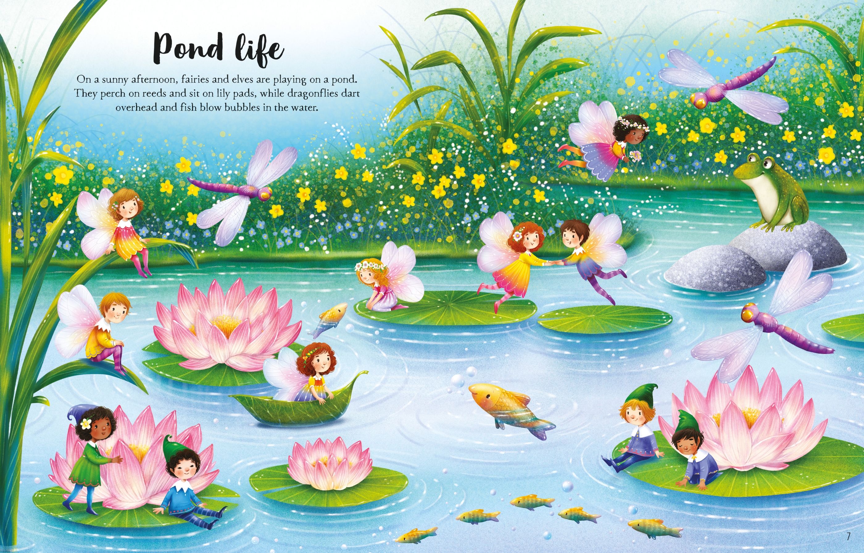 Fairies, Pixies and Elves Sticker Book - Fiona Watt, англ. язык (9781474989794) - фото 2