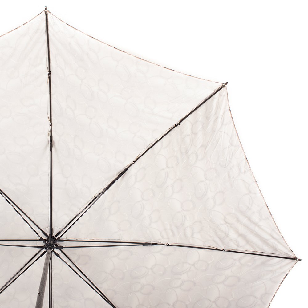 Жіноча парасолька-палиця механічна Zest 106 см бежева - фото 3