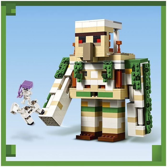 Конструктор LEGO Minecraft Крепость Железный Голем, 868 деталей (21250) - фото 5