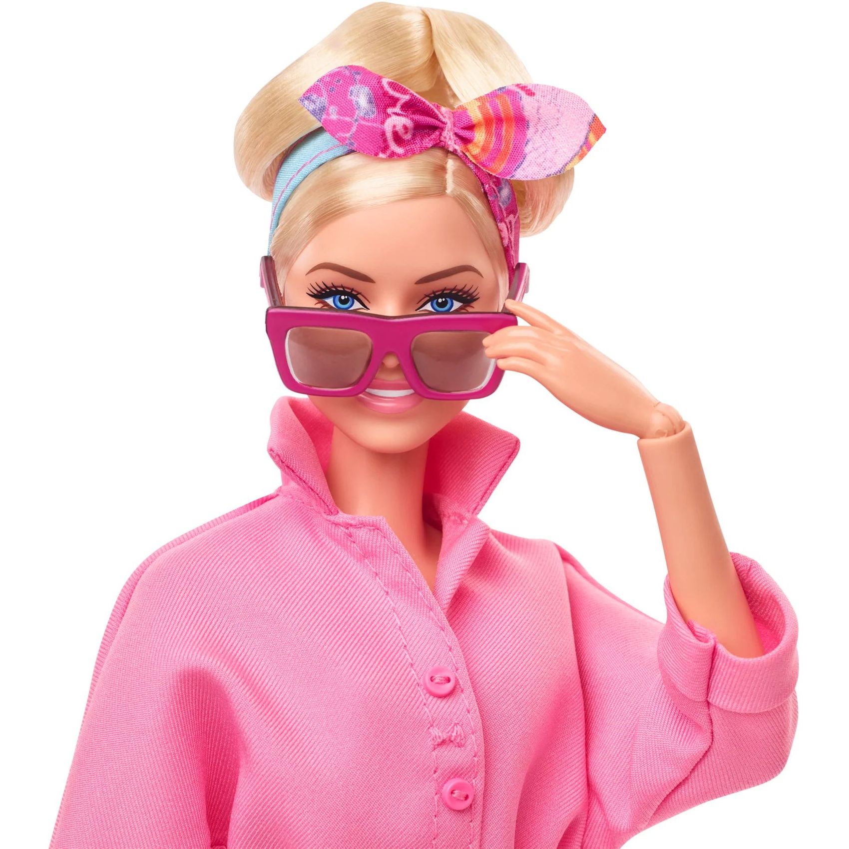 Коллекционная кукла Barbie The Movie Pink Power Jumpsuit (HRF29) - фото 4