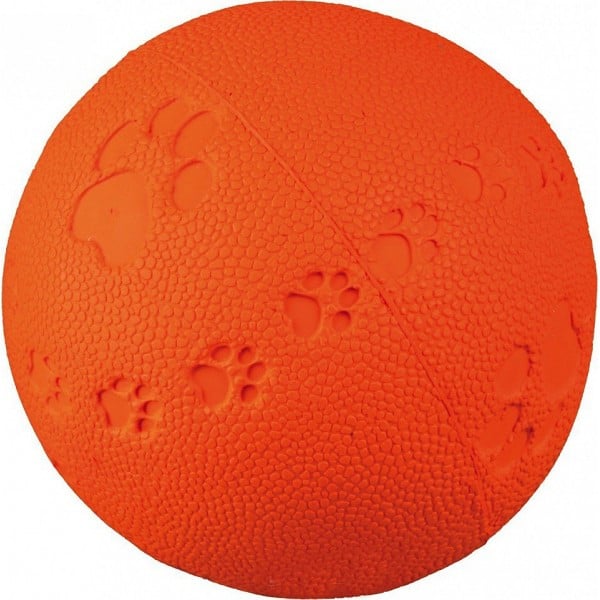 Іграшка для собак Trixie М'яч литий з пищалкою, 7,5 см, в асортименті (34862) - фото 2