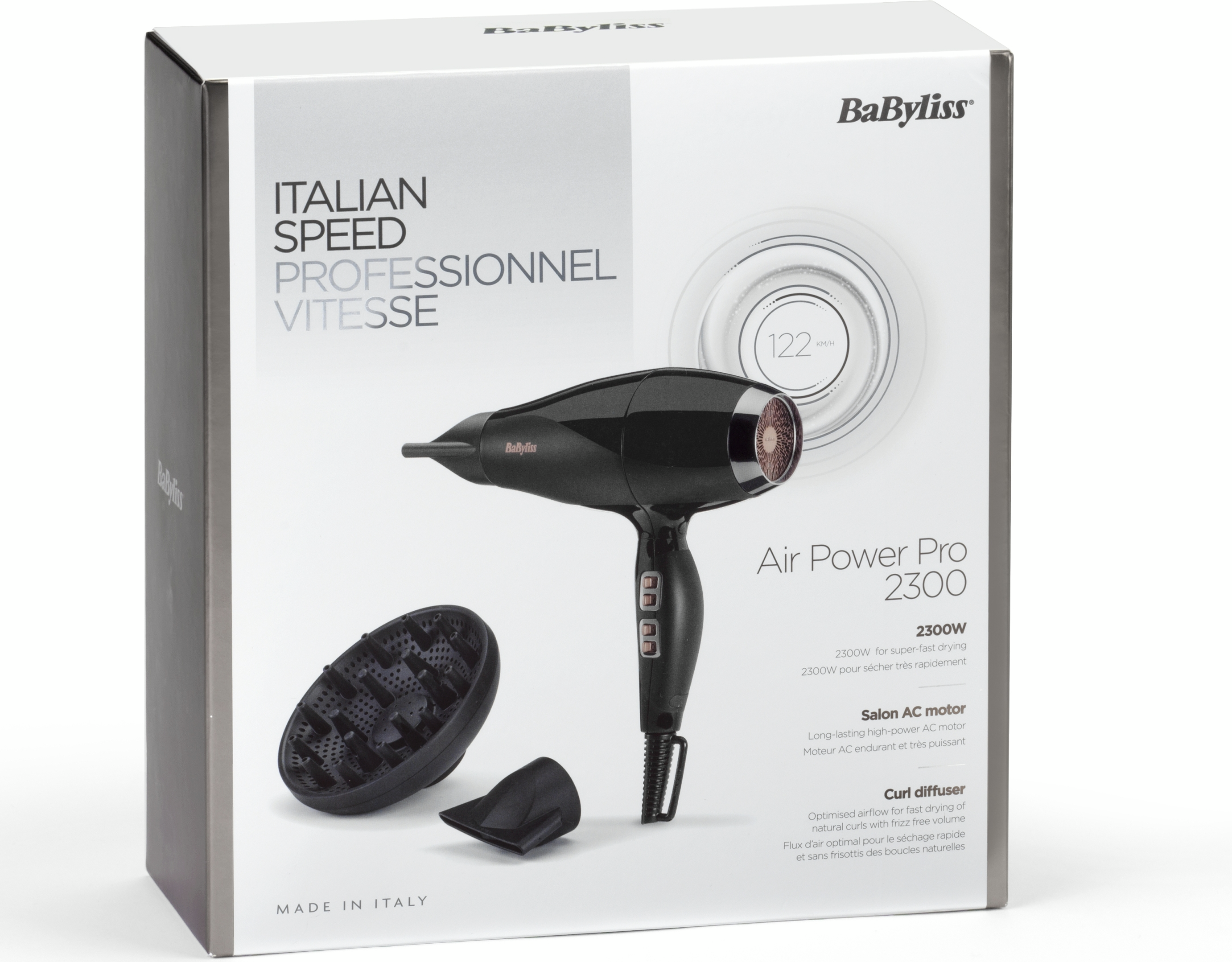 Фен BaByliss Air Power Pro 2300 чорний (6716DE) - фото 8