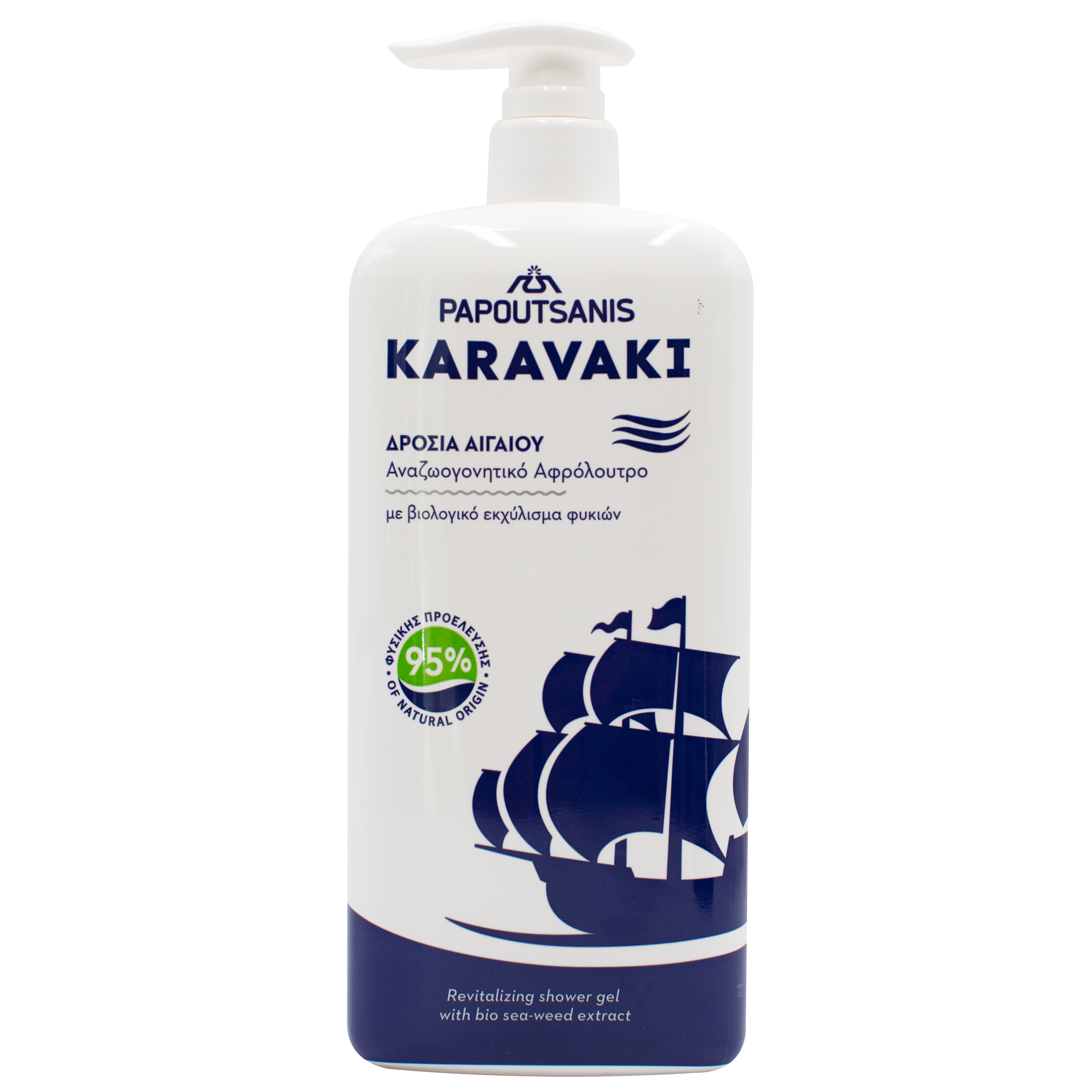 Гель для душа/пена для ванны Karavaki Классик, 750 мл (KSGCl750) - фото 1
