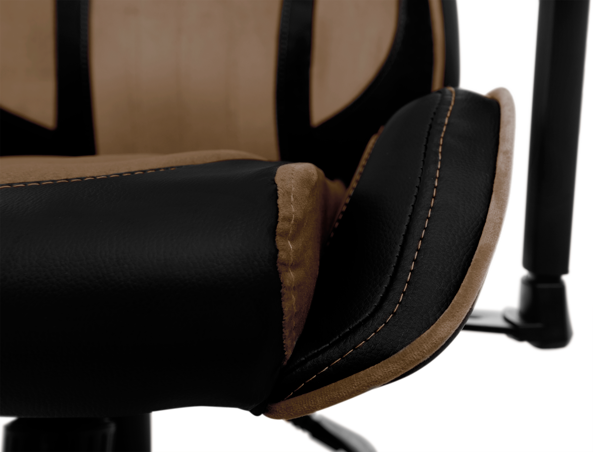 Геймерське крісло GT Racer чорне коричневе (X-2645 Black/Brown) - фото 10