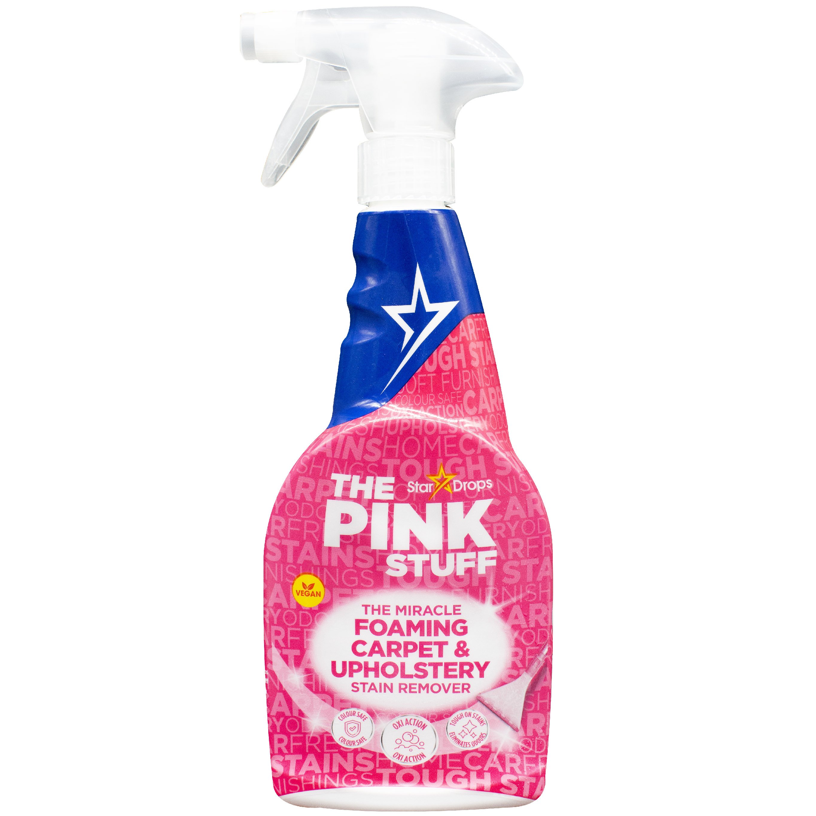 Спрей-плямовивідник для чищення килимів і оббивки The Pink Stuff 500 мл - фото 1