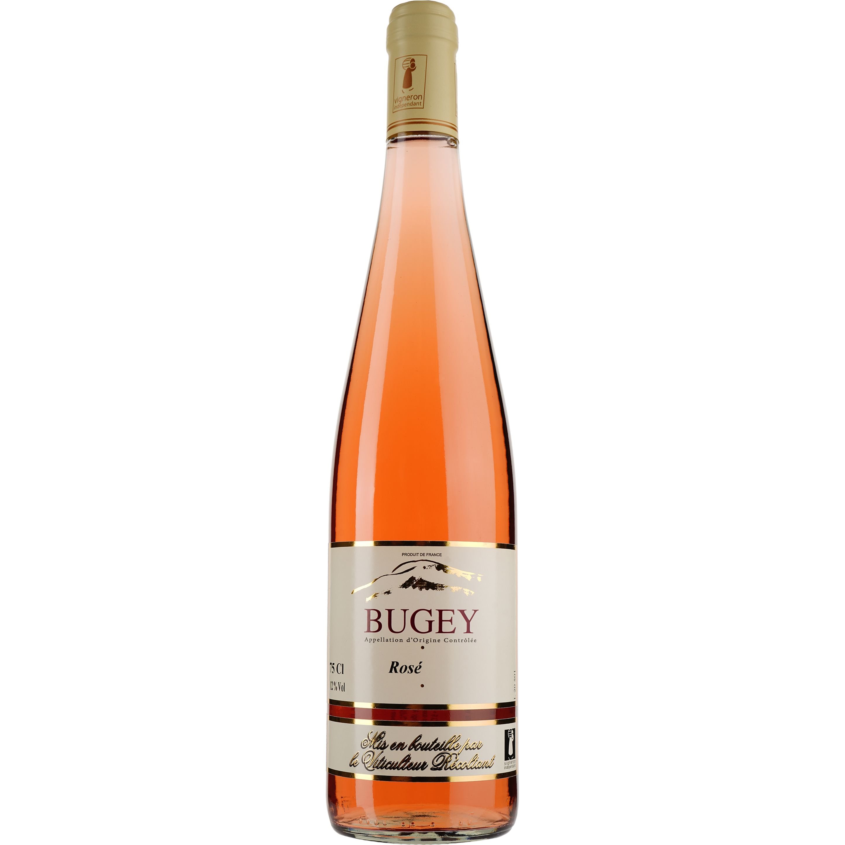 Вино Maison Angelot Bugey Rose, рожеве, сухе, 0,75 л - фото 1