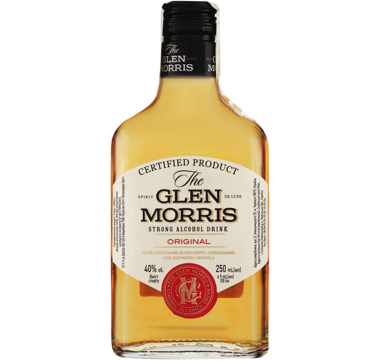 Напій алкогольний The Glen Morris Original, 40%, 0,25 л - фото 1