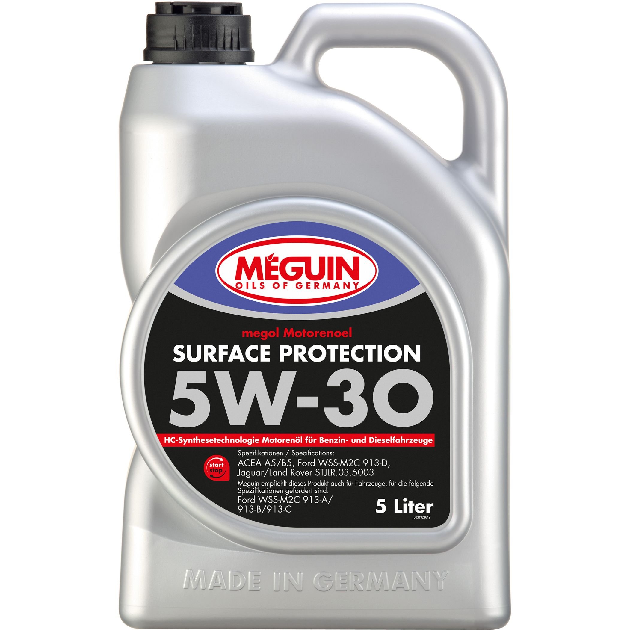 Моторное масло Meguin Surface Protection 5W-30 5 л - фото 1