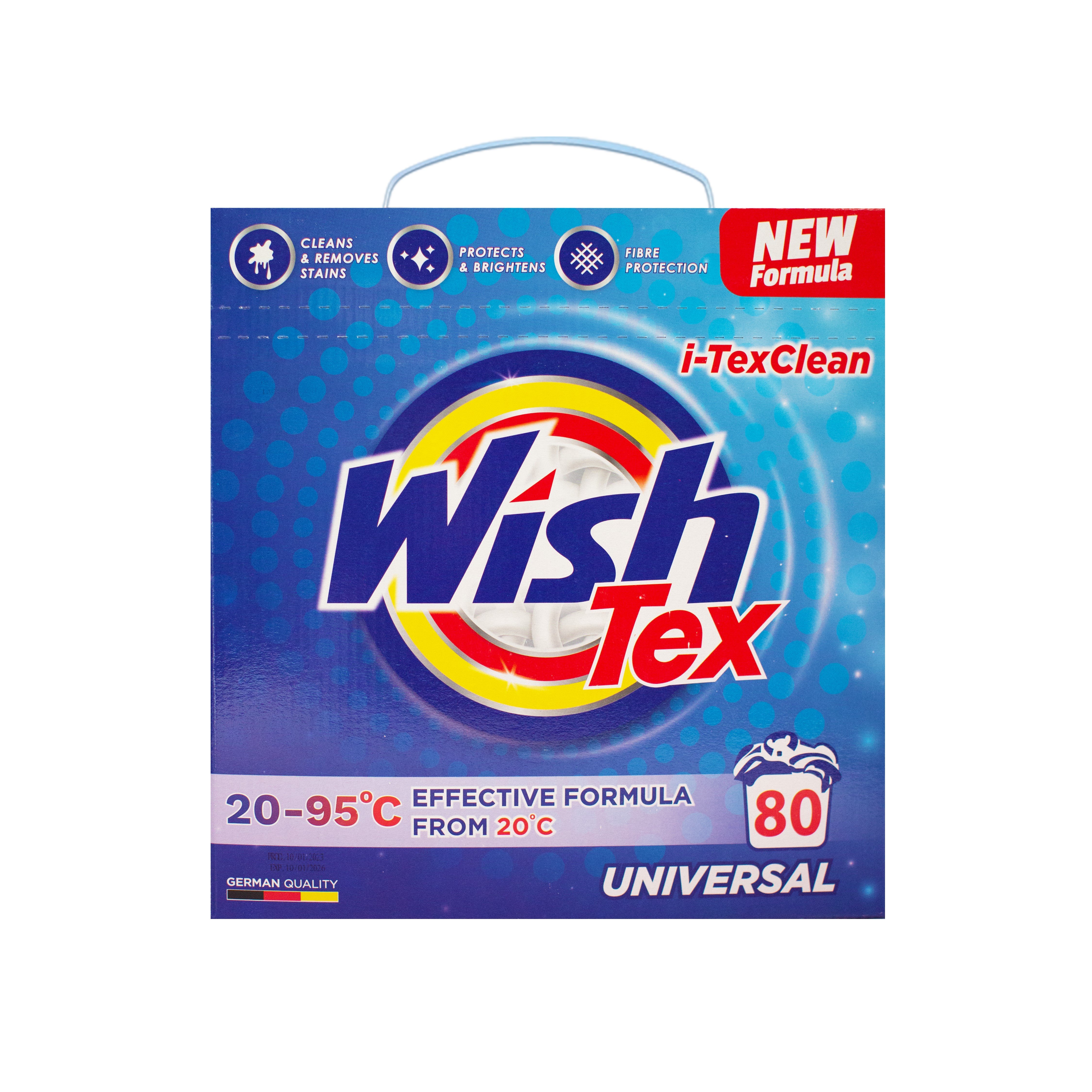 Порошок для прання WishTex Universal, 5,2 кг - фото 1