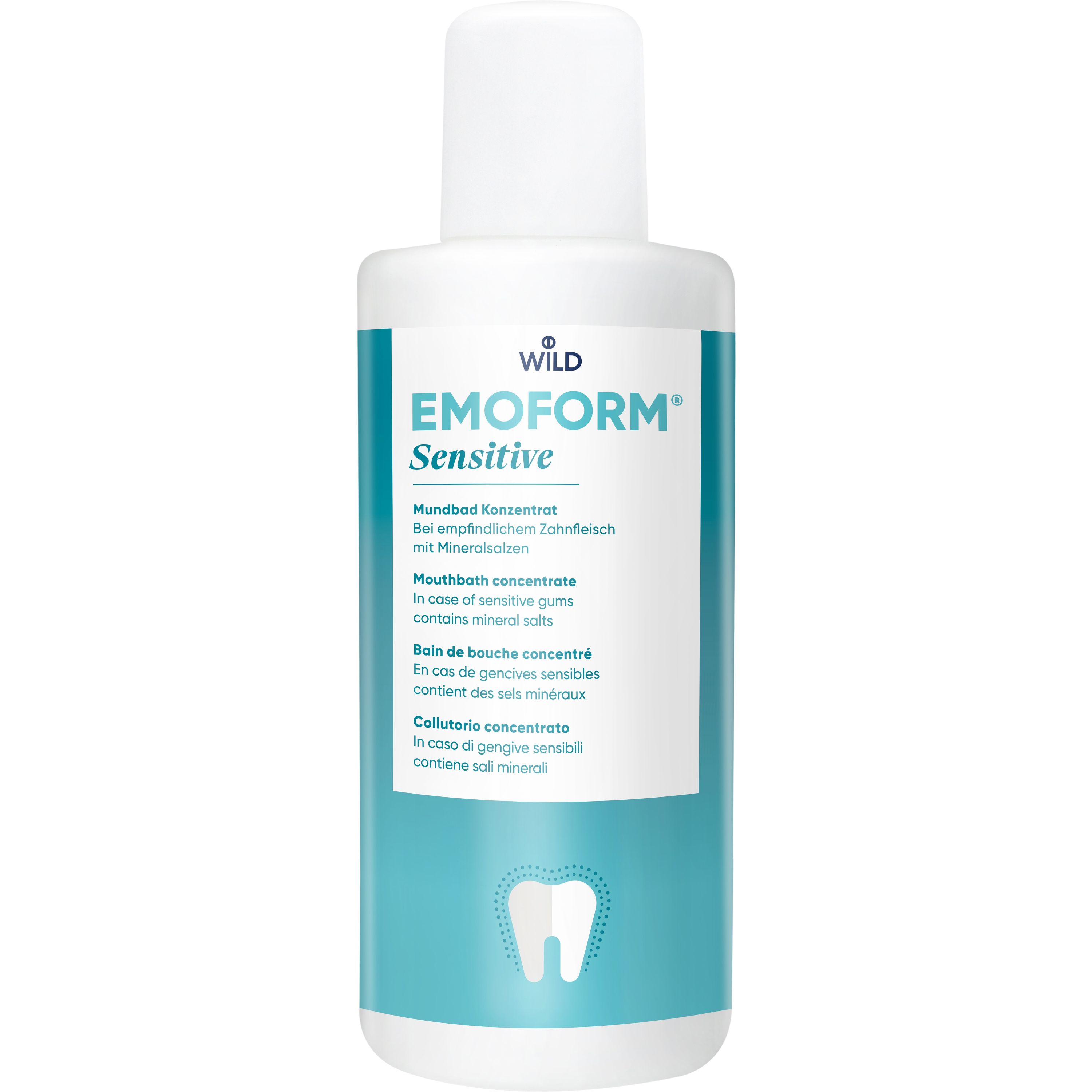 Ополаскиватель для полости рта Dr. Wild Emoform Для чувствительных зубов концентрат 400 мл - фото 1