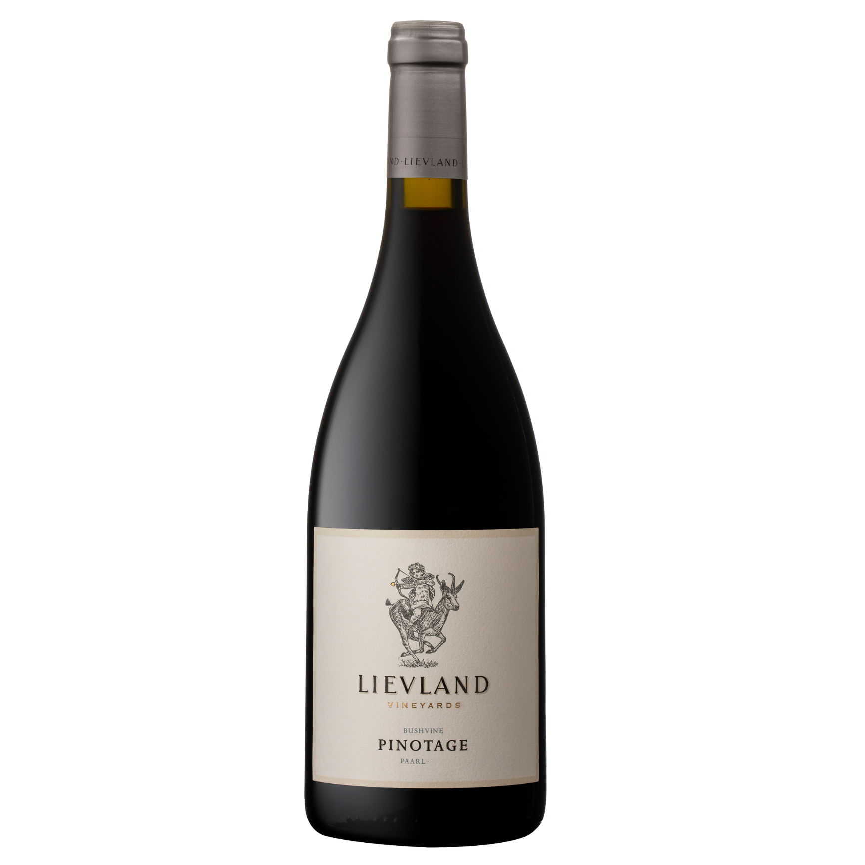 Вино Lievland Pinotage, червоне, сухе, 13,5%, 0,75 л - фото 1