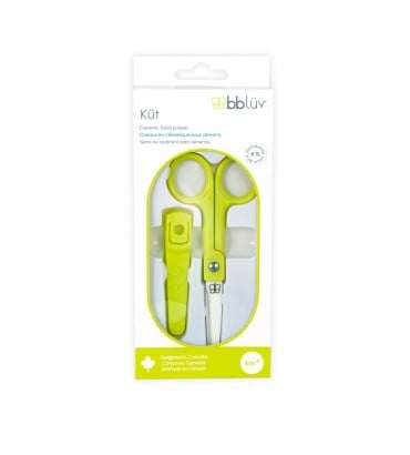 Керамические ножницы для пищевых продуктов BBluv Kut Lime (B0139) - фото 5