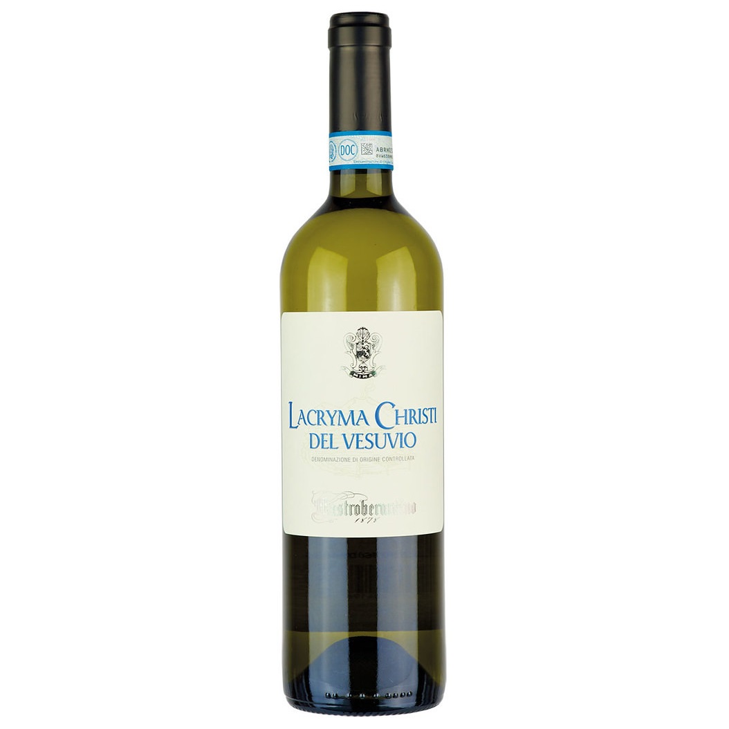 Вино Mastroberardino Lacryma Christi del Vesuvio Bianco, белое, сухое, 12,5%, 0,75 л (8000009089128) - фото 1