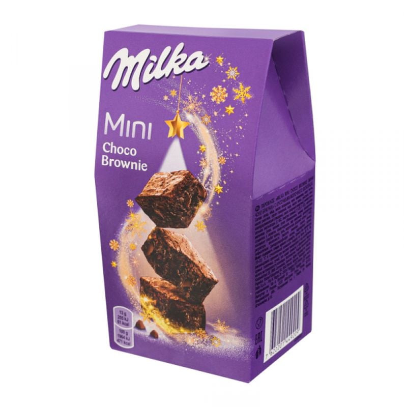 Бисквит Milka Mini Choco Brownie с кусочками молочного шоколада 117 г - фото 2