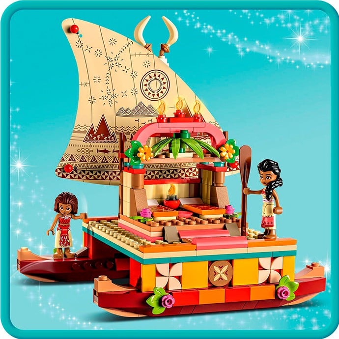 Конструктор LEGO Disney Princess Пошуковий човен Ваяни, 321 деталь (43210) - фото 4