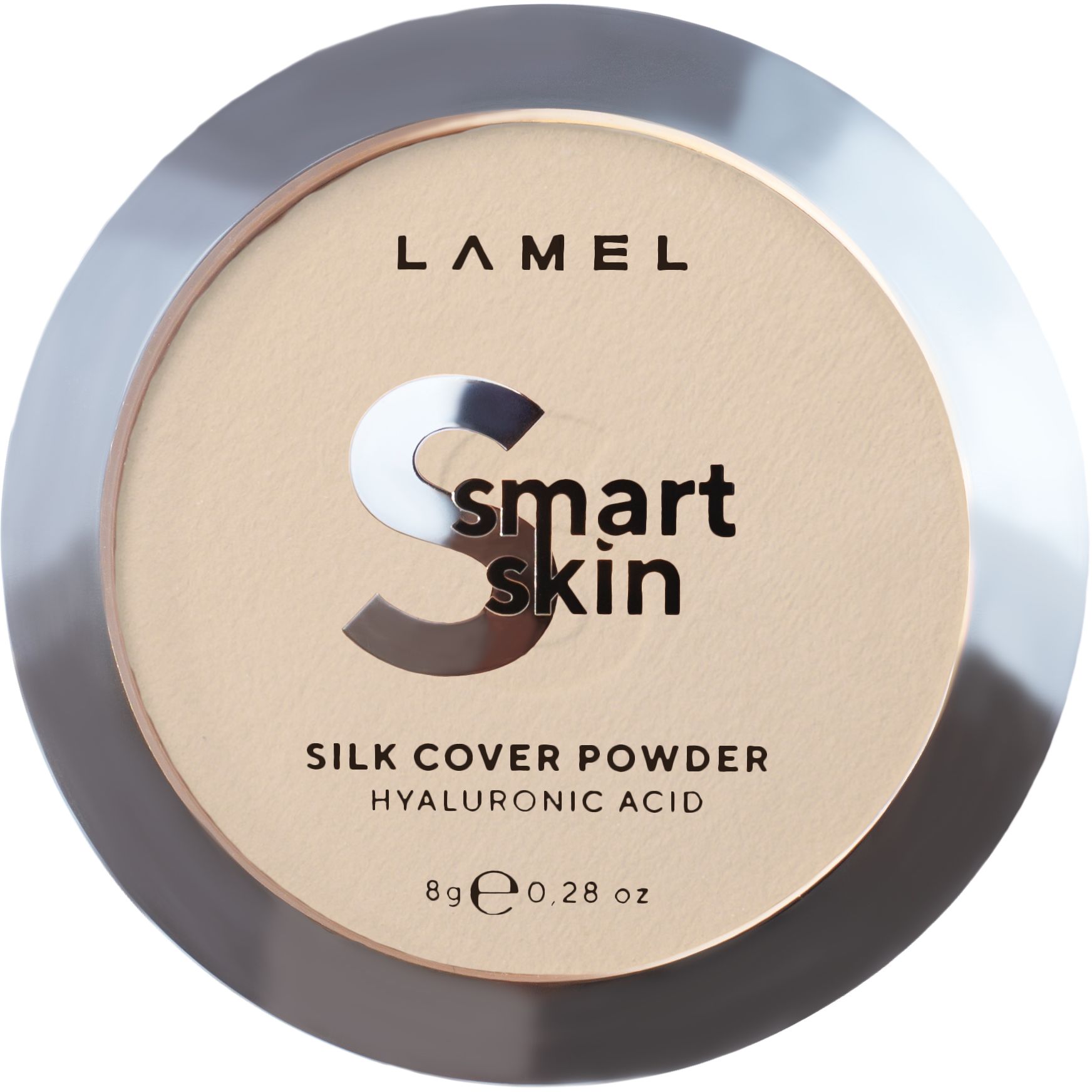 Компактна пудра для обличчя Lamel Smart Skin відтінок 401, 8 г - фото 1