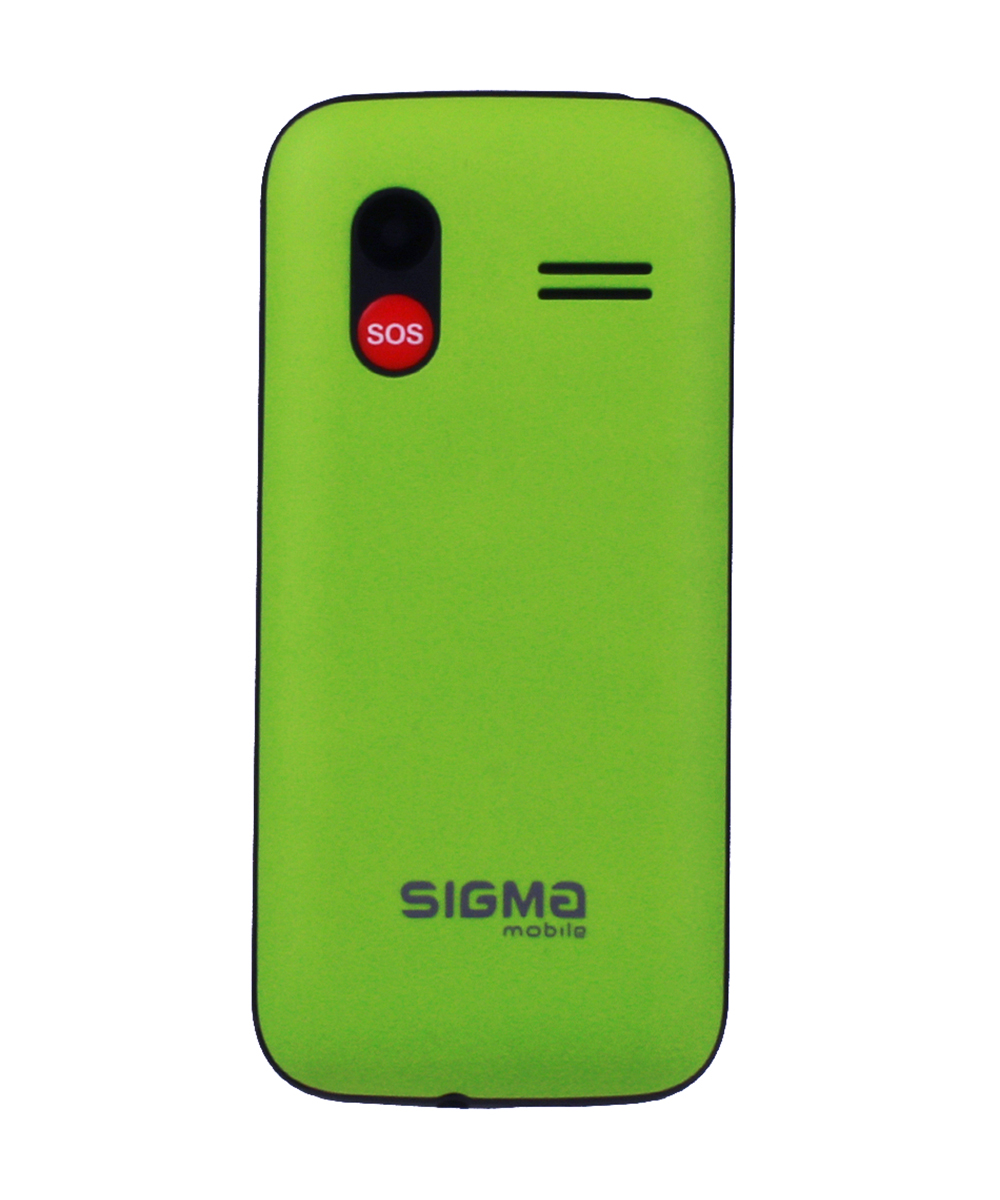 Мобільний телефон Sigma Mobile Comfort 50 HIT 2020 Green (UA UCRF) - фото 2