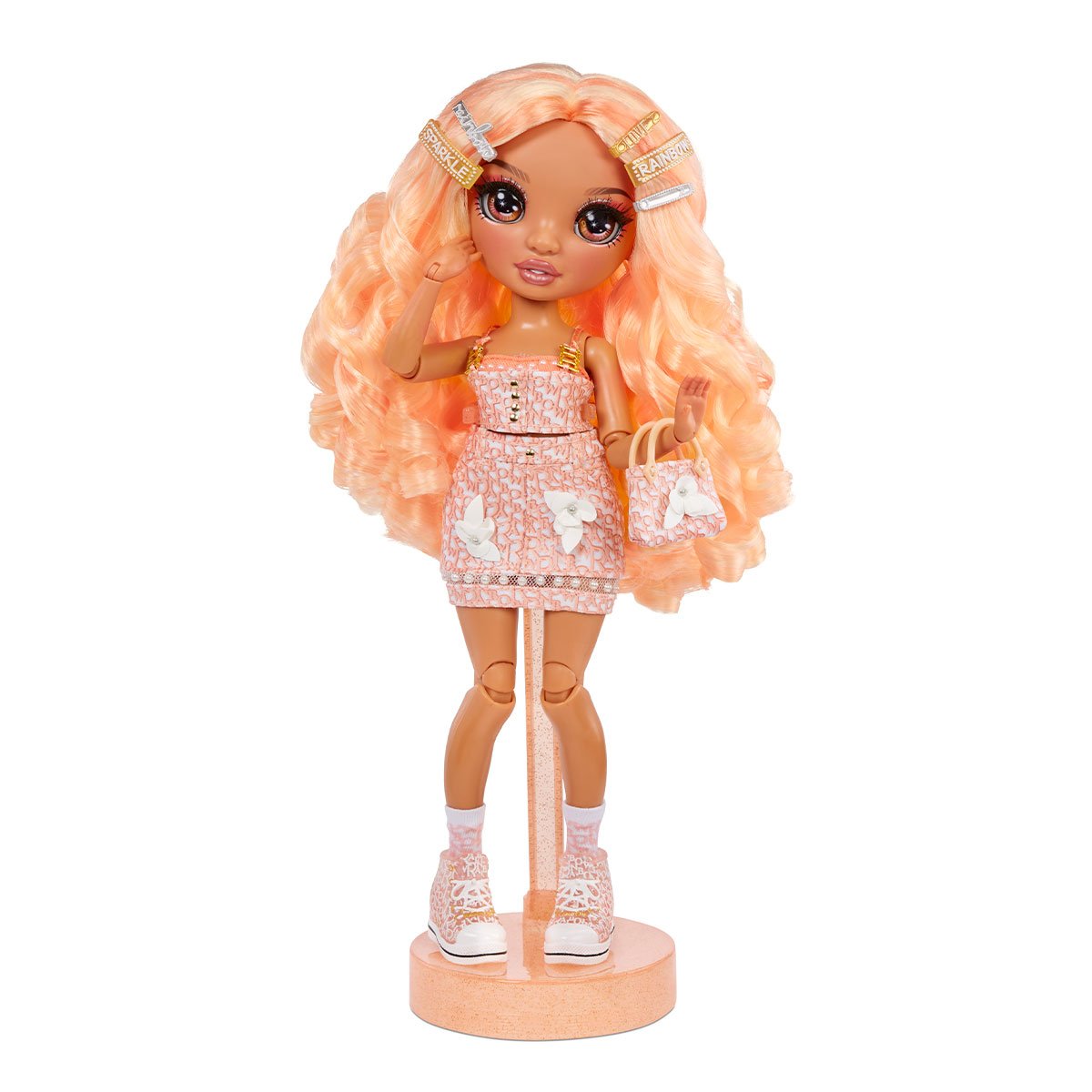 Кукла Rainbow High S3 Персик, с аксессуарами, 27 см (575740) - фото 4