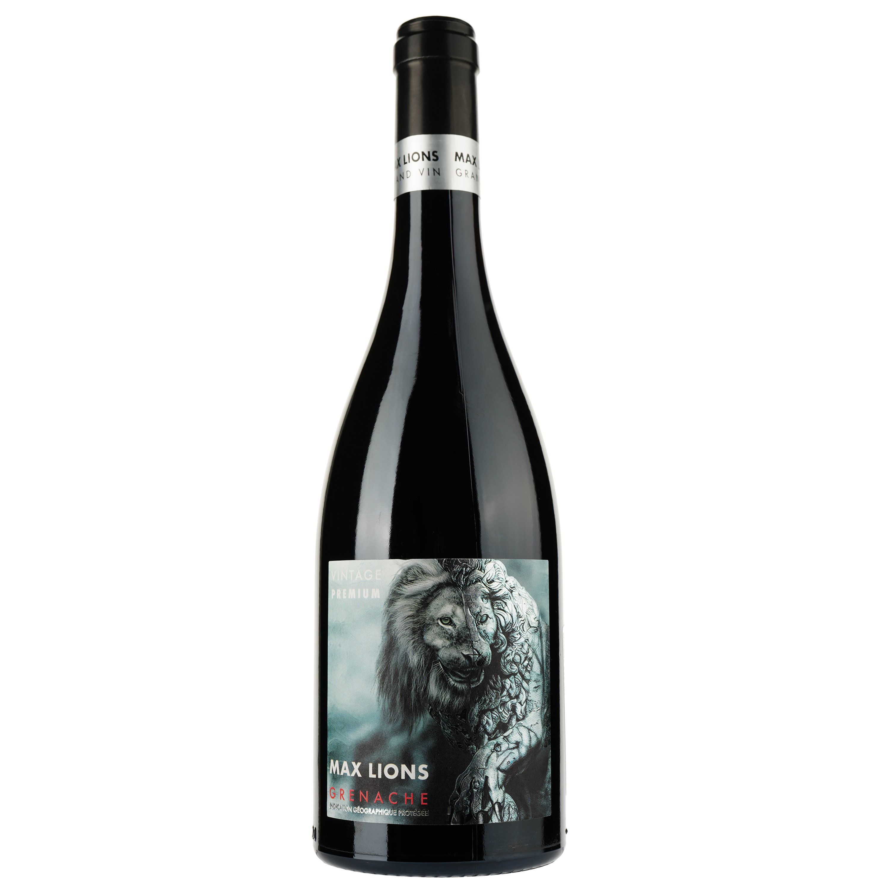 Вино Max Lions Grenache IGP Pays D'Oc, червоне, сухе, 0,75 л - фото 1
