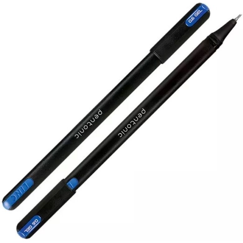 Ручка гелева Linc Pentonic сині чорнила упаковка 12 шт. (420410) - фото 2