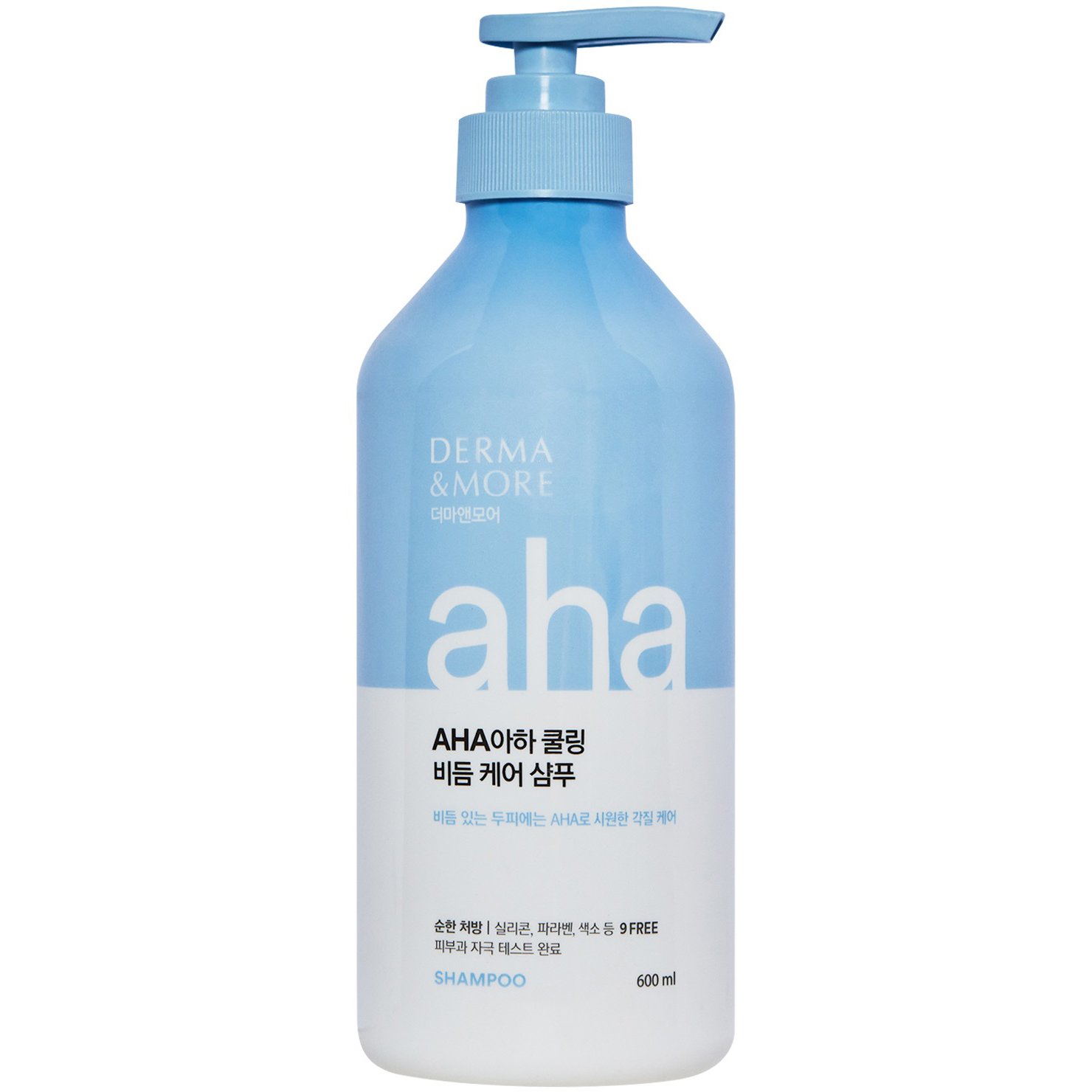 Photos - Hair Product Шампунь Derma & More AHA Cooling Dandruff Care, 600 мл