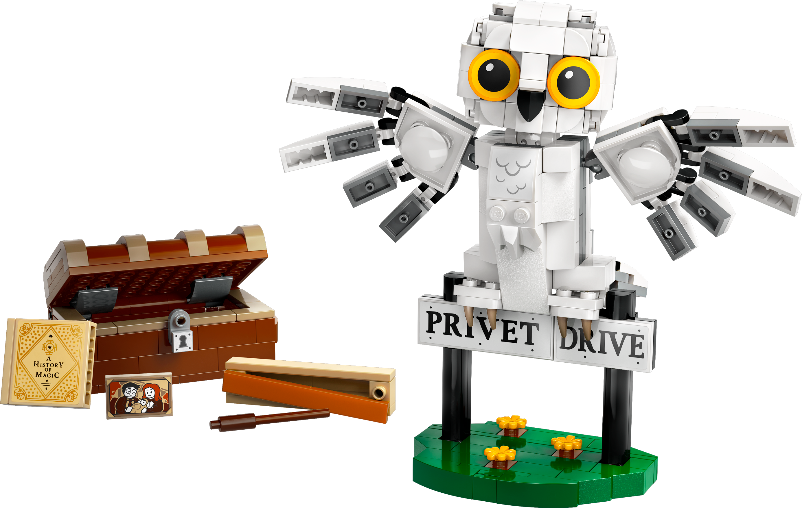 Конструктор LEGO Harry Potter Гедвіґа на Тисовій вулиці 4, 337 деталей (76425) - фото 2