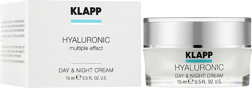 Крем для обличчя Klapp Hyaluronic Day & Night Cream Travel size, 15 мл - фото 2