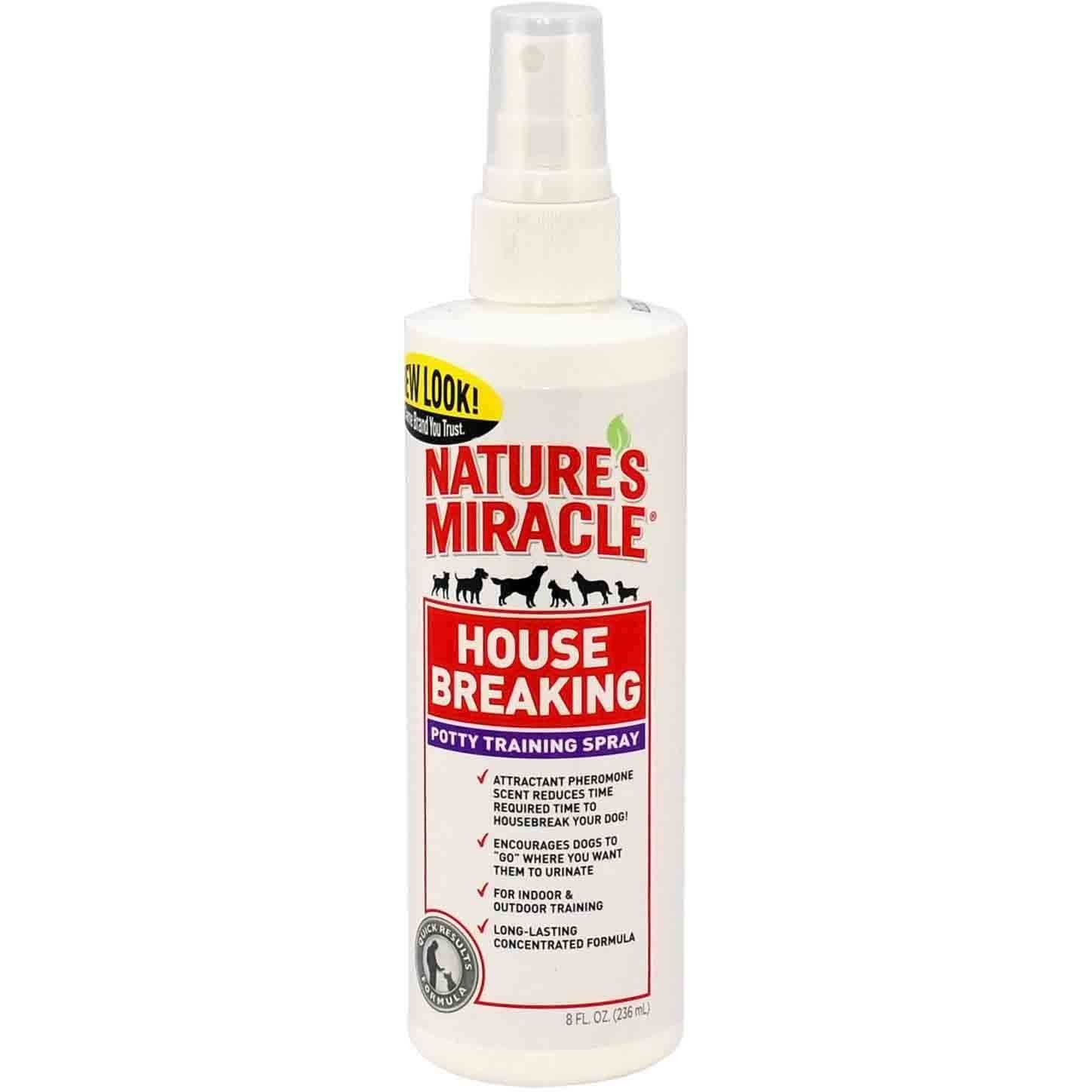 Спрей Nature's Miracle Housebreaking Spray для цуценят, привчаючий до туалету, 236 мл - фото 1