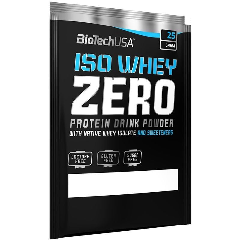 Протеин BioTech Iso Whey Zero Lactose Free Black Biscuit 25 г - фото 1