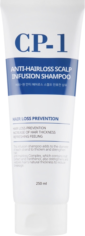Шампунь Esthetic House CP-1 Anti-Hair Loss Scalp Infusion Shampoo против выпадения волос 250 мл - фото 2