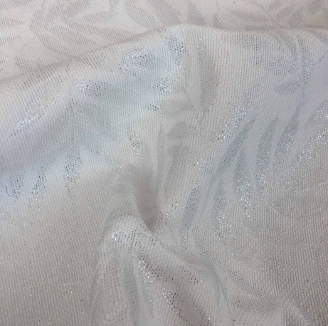 Скатертина Прованс Ельза Біле срібло, 300х132 см, срібний (16502) - фото 2