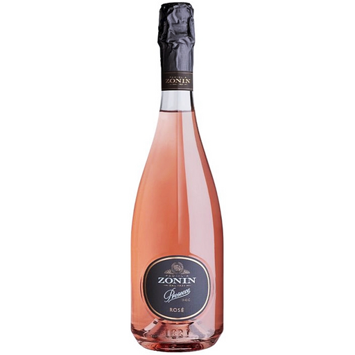 Вино ігристе Zonin Prosecco Spumante Brut Cuvee 1821 Rose by Pininfarina, рожеве, 11%, 0,75 л - фото 1