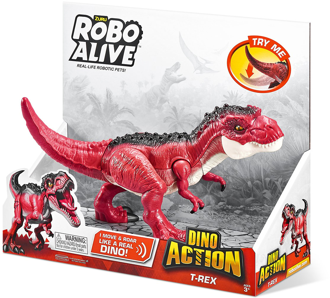 Інтерактивна іграшка Pets & Robo Alive Dino Action Тиранозавр (7171) - фото 5