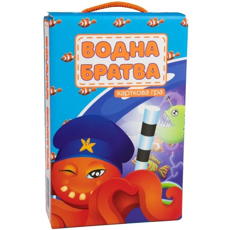 Настольная игра Водная братва Strateg 30284 на украинском языке - фото 1