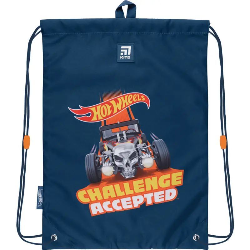 Сумка для обуви Kite Education Hot Wheels 46x33 см (HW22-600M-1) - фото 1