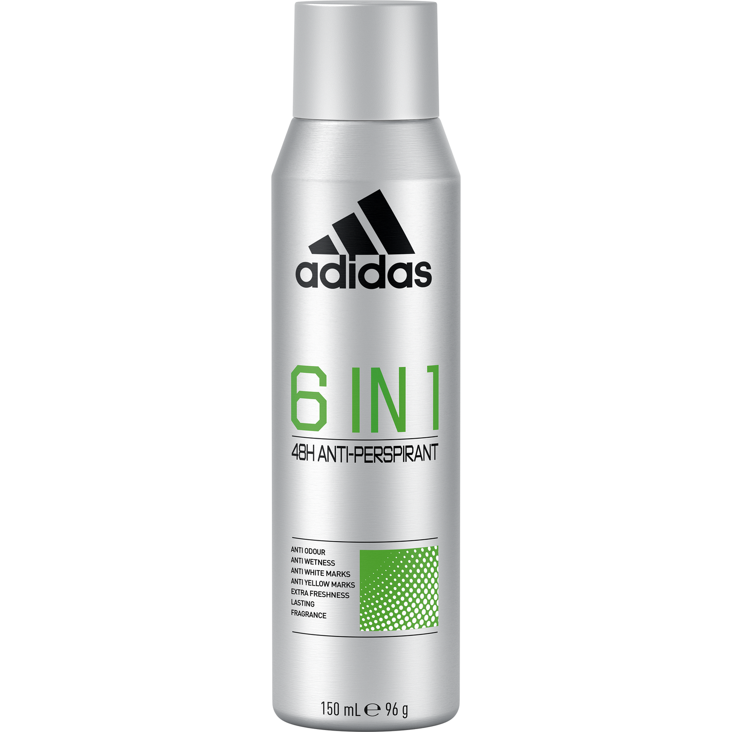 Дезодорант-антиперспирант Adidas 6 в 1 48h Men, 150 мл - фото 1