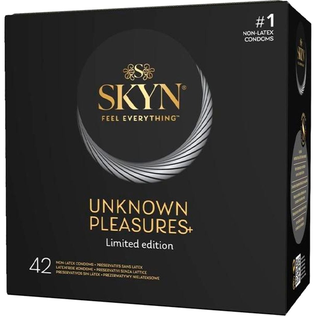 Презервативи Skyn Unknown Pleasures безлатексні асорті 42 шт. (501183076084) - фото 1