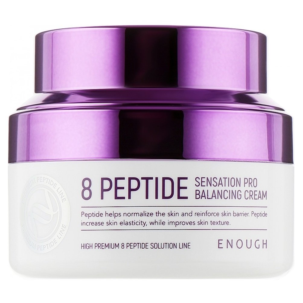 Крем для лица Enough 8 Peptide Sensation Pro Balancing Cream Пептиды, 50 мл - фото 1