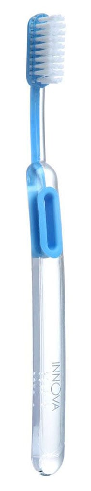 Зубная щетка для чувствительных зубов Splat Innova с ионами серебра, мягкая, голубой - фото 2