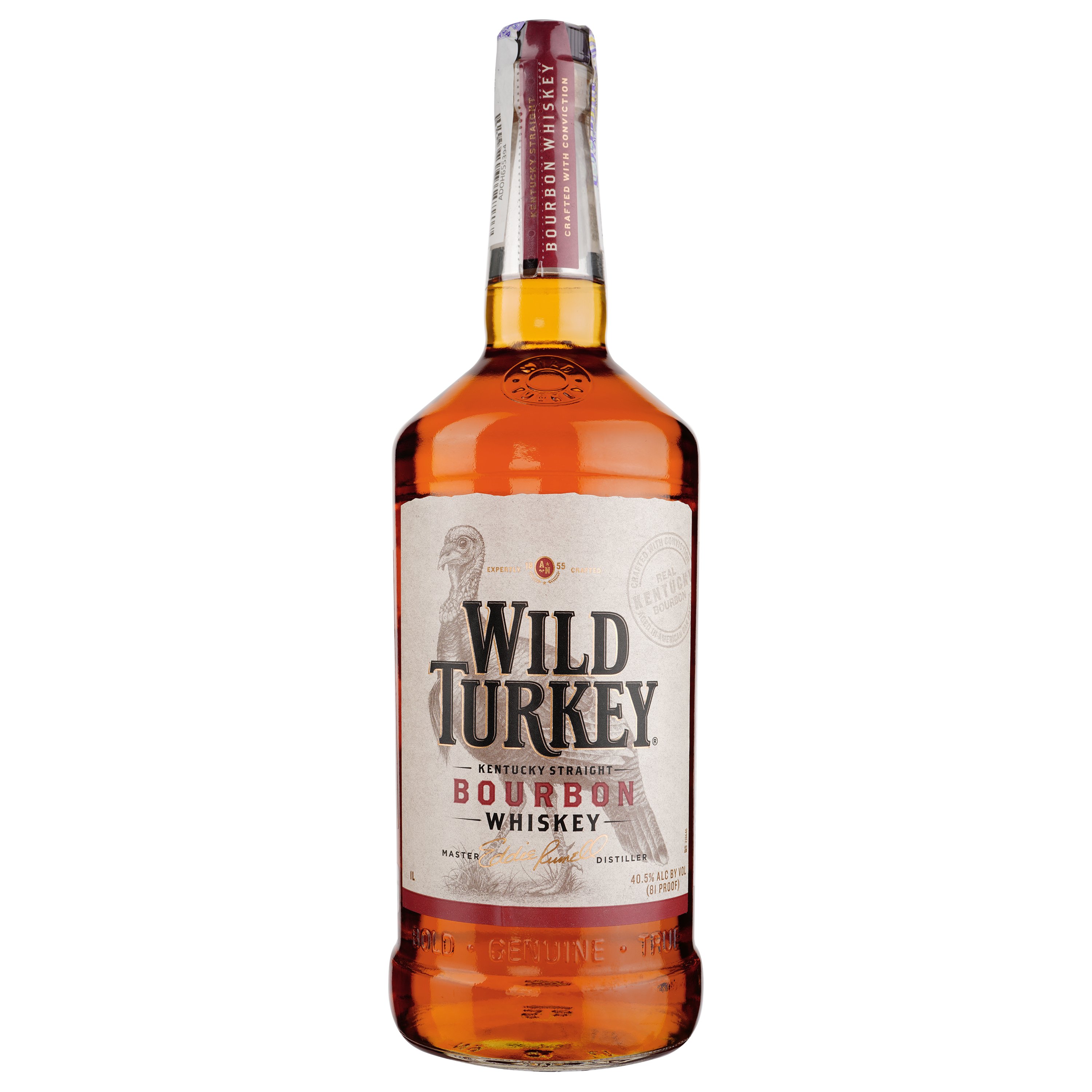Виски Wild Turkey, 40,5%, 1 л - фото 1