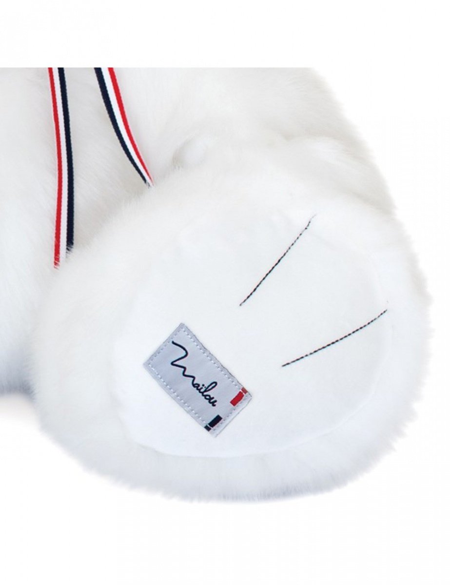 М'яка іграшка Mailou Французьский медвідь, 35 см, білосніжний (MA0121) - фото 3