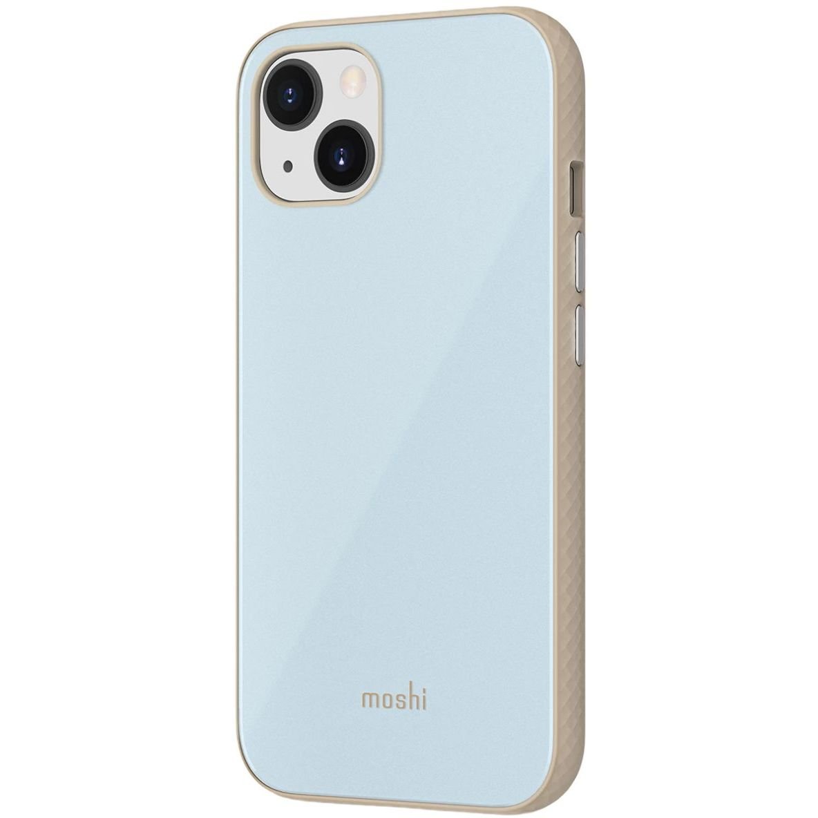 Чехол-накладка Moshi iGlaze Slim Hardshell Case Adriatic Blue для iPhone 13 - фото 2