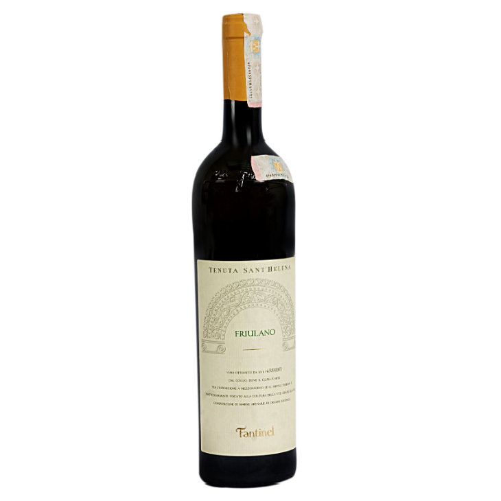 Вино Vinicolo Fantinel Sant Helena Friulano Collio, біле, сухе, 13%, 0,75 л (8000009737220) - фото 1