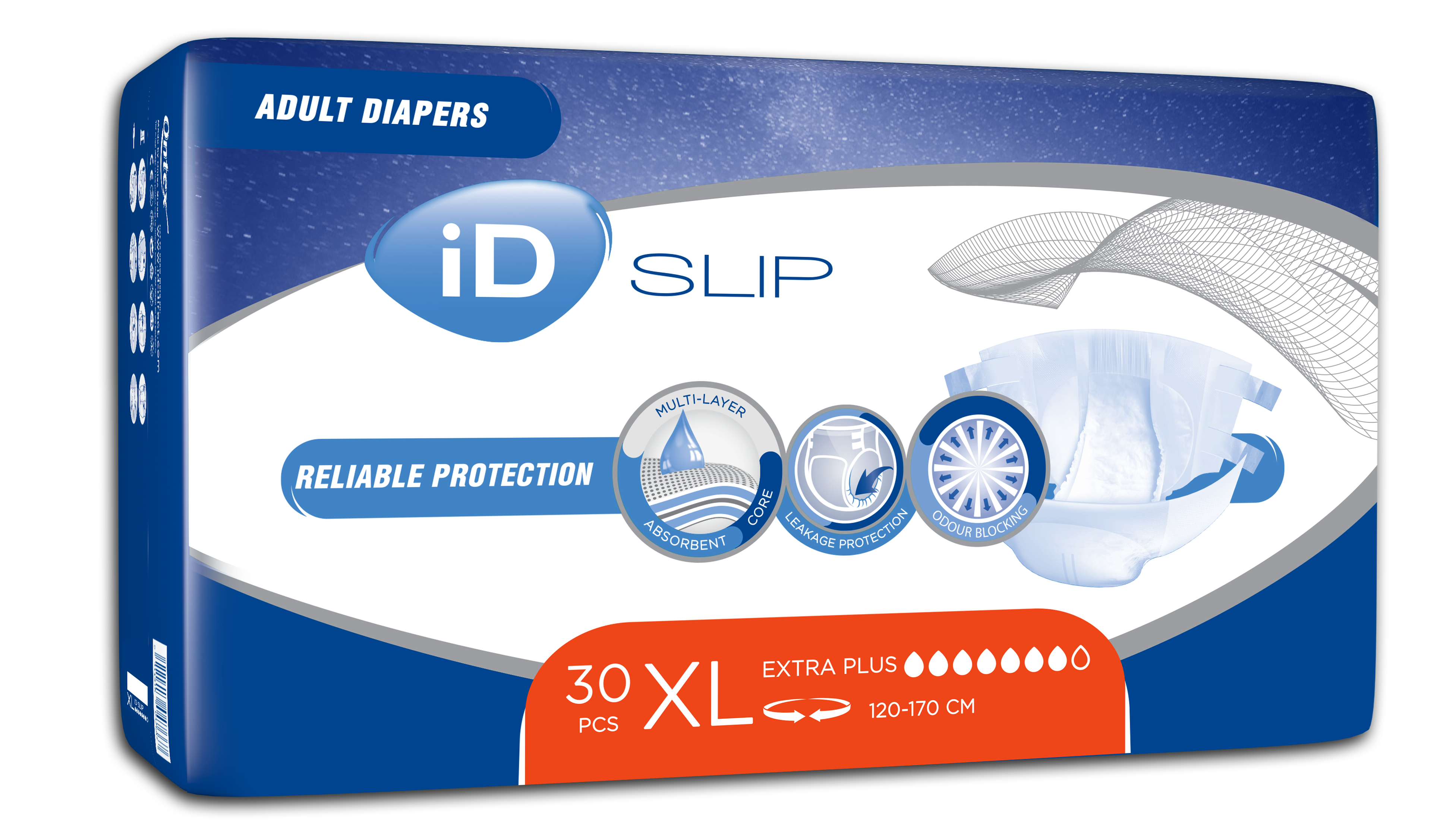 Підгузки для дорослих iD Slip Extra Plus XL ,30 шт - фото 2