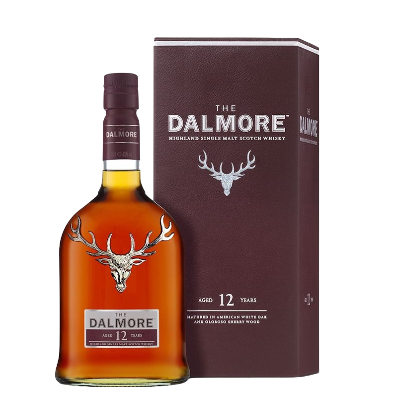 Виски Dalmore 12 yo Single Malt Scotch Whisky 40% 0.7 л - фото 1