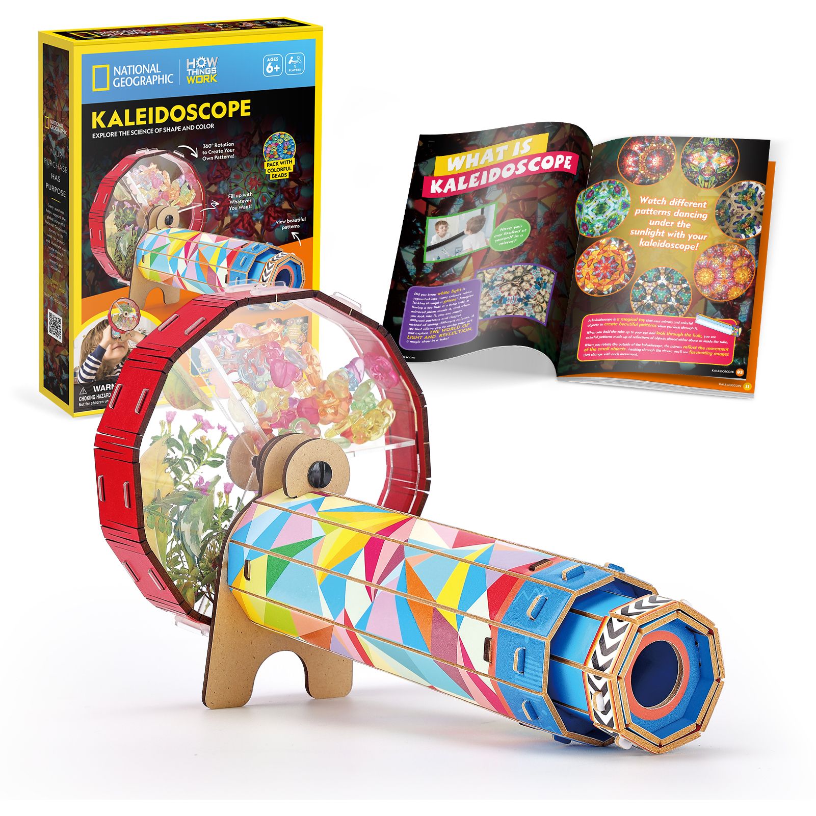 Набор для моделирования Cubic Fun Stem Калейдоскоп (DS1090h) - фото 2