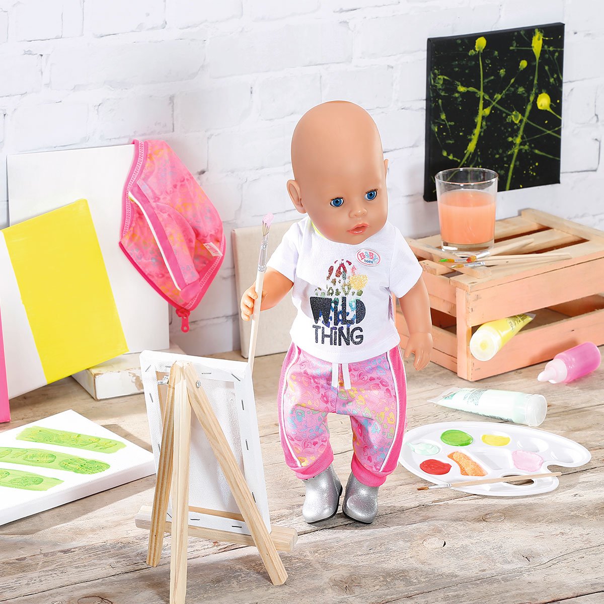 Набор одежды для куклы Baby Born Трендовый розовый (828335) - фото 5