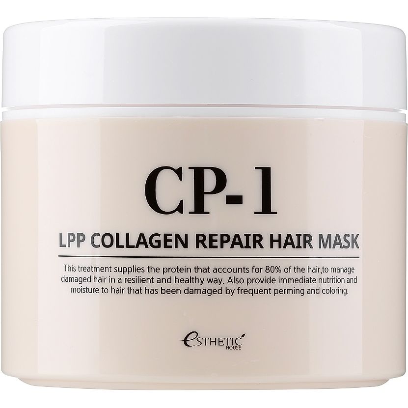 Маска для волос Esthetic House CP-1 LPP Collagen Repair Hair Mask 300 мл - фото 1